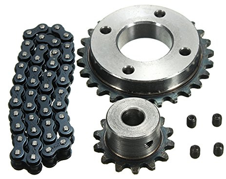 Alamor Pignon Chaîne Roue pour 8044 Électrique Longboard Skateboard Pièces DIY Moteur