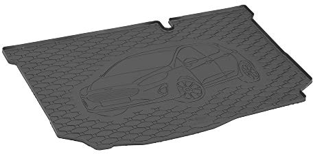 Kofferraumwanne Kofferraummatte Antirutsch RIGUM geeignet für Ford Fiesta Schrägheck Mk8 ab 2017 Perfekt angepasst + Magic Eraser