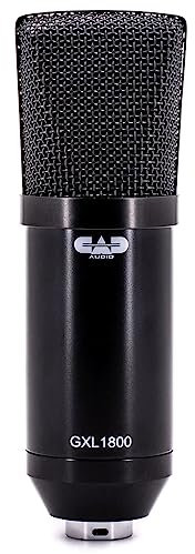 CAD Großformat-Kondensatormikrofon für Seitenadressen, perfekt für Studio, Podcasting und Streaming