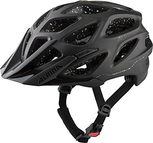 Alpina Mythos 3.0 TOCSEN - Smarter, Sicherer & Leichter Fahrradhelm Mit Integriertem Sturzsensor & Notrufsystem Für Erwachsene, Black matt, 57-62 cm