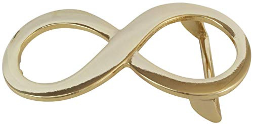 Gürtelschnalle Infinity 4,0 cm | Buckle Wechselschließe Gürtelschließe 40mm Massiv | Wechselgürtel bis 4cm