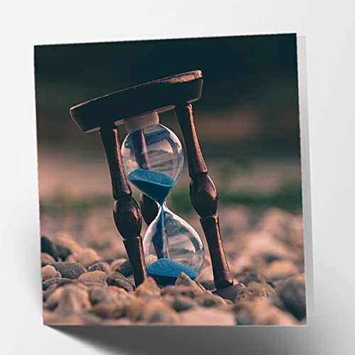 Maturi Sanduhr-Karte, blanko
