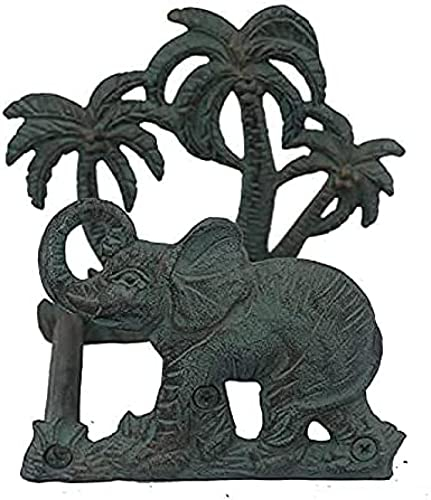 Robuster Gartenschlauchhalter aus Gusseisen – Wandmontierter Wasserschlauchhalter – Dekorativer Schlauchständer mit europäischem Vintage-Muster – Große Wasserschlauchaufbewahrung – Metallsch