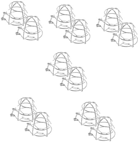 Kisangel 12 Piezas De Cubierta Protectora De Cabeza De Aspersor De Guardias De Jaula Aspersores De Césped Cubiertas De Aspersores De Techo Protector De Aspersor De Césped