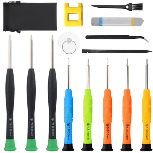 ZHUROUPU Schraubendreher Set für MacBook mit P2 P5 Pentalobe Schraubendreher, 8 PCS Magnetische kleine Schraubendreher für Apple für iPhone für MacBook Pro & Air und Retina Reparatur