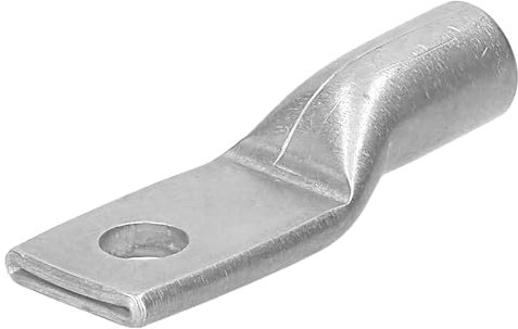Kalitec ER2-5 - 10 capicorda tubolare in acciaio inox V4A, 10 mm², M5, anticorrosione, capicorda elettrica, in acciaio inox, per applicazioni industriali