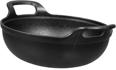 VICASKY Gusseisen Schmortopf Pfannen Antihaft Pfanne Bratpfanne Kochen Induktion Großer Kochtopf Kochgeschirr Antihaft Topf Bratpfanne Dash Eisenpfanne Gusseisen Schmelztiegel