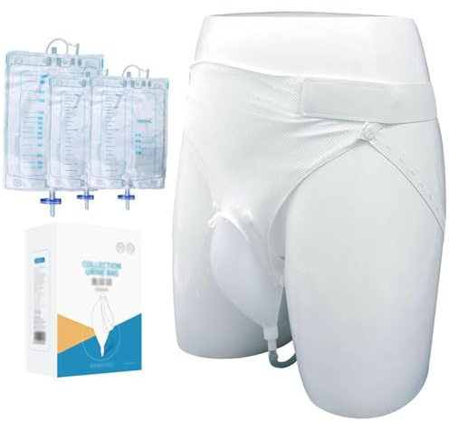 Collecteur d'urine for hommes, urinoir portable for, réutilisable, conception étanche, sac de drainage for patients alités