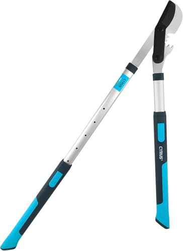 71-105cm Telescopic Anvil Loppers 50mm Cutting Capacity Gear Branch Cutter
