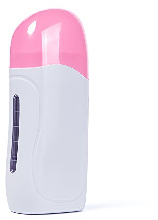 Portable Wax Warmer for Hair Removal, Electric Roll On Wax Heater Home Depilatory Waxing Kit for Women and Men, by IeBilif (Pink)