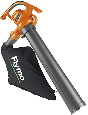 Flymo PowerVac 3000V Electric Garden Blower & Vacuum | 3-in-1 Powerful Leaf Blower, Vacuum & Mulcher with Variable Speed | 3000W