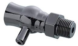 Arroll Traditional radiator Bleed Valve Black Nickle