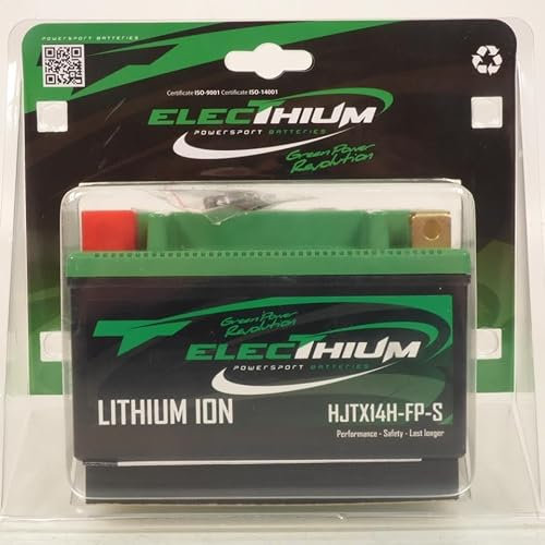 Batería de litio eléctrica para moto Kawasaki 800 Vn A Vulcan 1995 a 1999 HJTX14H-FP-S / 12 V 4 Ah