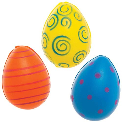 Baker Ross Stressball in Ostereier-Form, 6 Stück, Ostern, Basteln für Kinder (AX904)