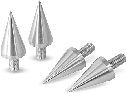 PrecisionGeek M10 Alluminio Spike/Cono absorber per altoparlanti vite - 4 pz