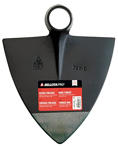 Bellota HOE328BP - Azada de Acero Especial para el Cultivo de tubérculos, con Sistema antigiro.