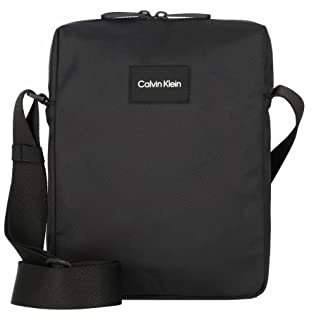 Calvin Klein Herren Umhängetasche Ck Must T Reporter Klein, Schwarz (Ck Black), Einheitsgröße