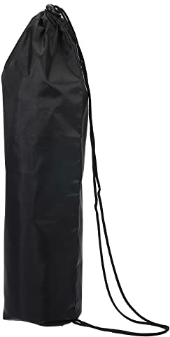 PATIKIL 19 Lungo Monopiede Trasporto Custodia Borsa, Nylon Trasporto Borsa con Tracolla Tracolla Portatile Pieghevole per Fotocamera Monopiede, Nero