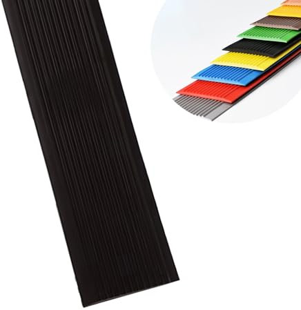 Auto Adhésif Marche Bordure Bandes, Antidérapant Nez De Marche Profilé, Profilé Protection Ignifuge Bord Marche D'escalier, de plein air étanche Nez De Marche Profil D’angle, Peut être coupé librement