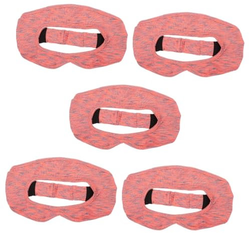 HOMSFOU 5piezas para Ojos Transpirable Banda Antitranspirante para Auriculares VR Accesorio Práctico para Entretenimiento VR
