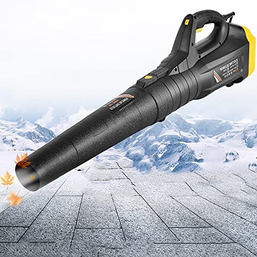 OZBME Potente soffiatore per Foglie da 3500 W, aspirapolvere da Giardino, Controllo a 6 velocità, per la Pulizia delle Foglie Cadute dalla Polvere dei detriti di Neve