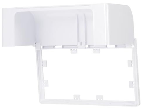 DOITOOL Copertura Impermeabile Per Prese Elettriche Doppia Posizione 8.0X4.7X3.0 Pollici Custodia Protettiva Adesiva Per Presa Da Muro Per Cucina Bagno E Uso Industriale