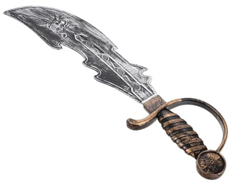 BESPORTBLE De Pirate Jouet en Plastique Réaliste Accessoire Cosplay Pirate Léger pour Garçon Et Filles Décoration Accessoire Costume