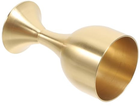 CIYODO Calice in Ottone Vintage Resistente Per Offerte e Decorazione Tavolo Multipurpose Piccolo Calice Per Uso Domestico e Cerimonie Buddhiste
