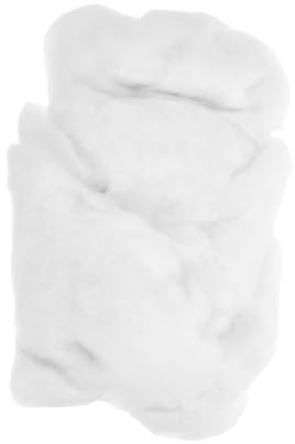 HEALSOPTHY Relleno Suave y Versátil de 125g de Fibra de Poliéster Blanco para Cojines y Peluches para Proyectos de Manualidades y DIY
