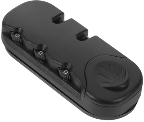 LRXIYODE Lucchetto per Bagagli Combinazione Cifre Lucchetto Password per Valigia e Zaino Blocco Sicurezza Compatto e Resistente Adatto per Viaggi in Treno e Aereo