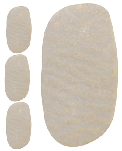 MAGICLULU Coussinet en Cuir pour Violon et Alto, Protège Cordes et Chevalet, Facile à Installer, Pack de 4 Pièces, Accessoire Essentiel pour Musiciens