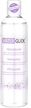 Gel lubrificante pizzicante Waterglide, elevatissima capacità lubrificante, 300ml