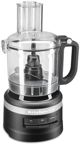 KitchenAid KFP0718BM Food Processor, 7 Cup, Black Matte