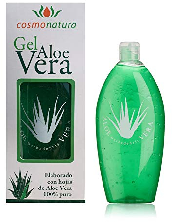 500ml Reines unverdünntes Aloe Vera Gel 100 Prozent kaltgepresst aus Ökoanbau Kanaren ohne Zusatzstoffe ohne Parfüm