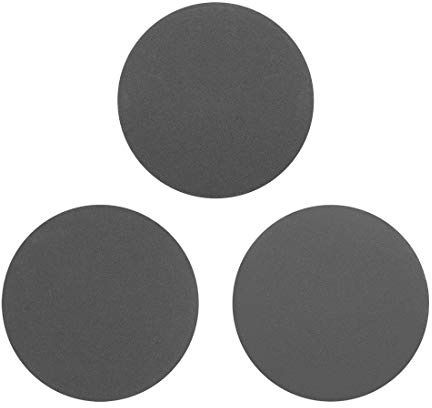 sourcing map 3 Hook and Loop Sanding Disc 800/1000/1200 Grit Assorted Silicon Carbide Sandpaper for Random Orbit Sander Wet/Dry Polishing 30Pcs