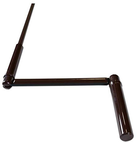 MANIVELLE COMPLETE Ø12 LG1300 TRADI-MONO-BLOC (MARRON)