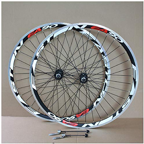 700C Rennrad Radsatz 40MM Doppelwandig Alufelge V-Profil Hohlkammer Schnelle Veröffentlichung für 7 8 9 10 11 12 Speed