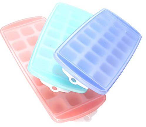 KANKOO Molde Helados Bebe Moldes Silicona Helados Bandeja de Hielo de Silicona De Silicona Bandeja de Hielo Bandeja de Hielo Grande