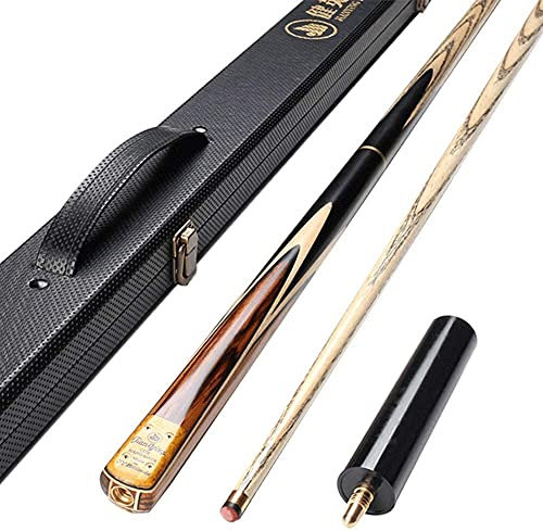 Billardqueue Professionelle Professioneller Pool Stick/Queue,57 Zoll 19Oz Pool Queue Stick,3/4 Pool Queue aus Eschenholz Kit,10mm Spitze Billard Stick,Snooker Queue mit Erweiterungszubehör GCSQF21082
