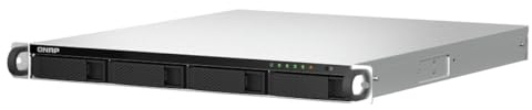 QNAP TS-464U-RP-8G |4-Bay, 2.5GbE, 1U-Rackmount NAS mit Zwei PSU's