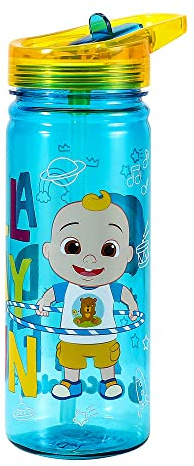 Zawadi Global Cocomelon Bouteille d'eau de 580 ml pour enfants en écozen durable, réutilisable, sans BPA