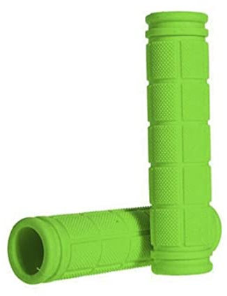 Fahrradgriffe 1 Paar Rutschfester Weichem Gummi Lenkergriffe Grips Ergonomisch Fahrrad Griffe Lenker Griff Handgriffe für Mountainbike Rennrad BMX Roller (Grün)