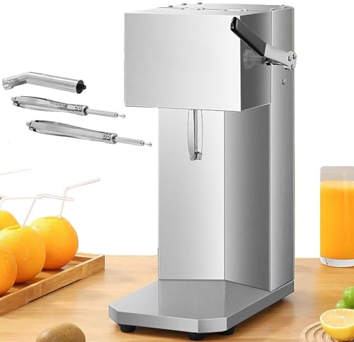 KEhtu Exprimidor Eléctrico, Exprimidor De Cítricos Comercial De Acero Inoxidable, Sin Necesidad De Pelar, Jugo Fácil De Exprimir En 3 Segundos, Adecuado para Naranjas, Limones, Sandías Y Pomelos