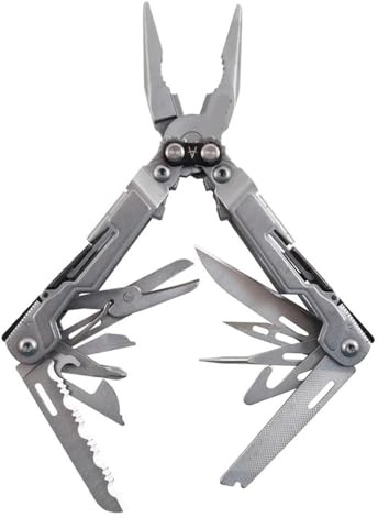 Alicates multiherramienta PowerPint 18 en 1, herramientas plegables for pesca, supervivencia al aire libre y acampada - PP1001/1002-CP(PP1001)
