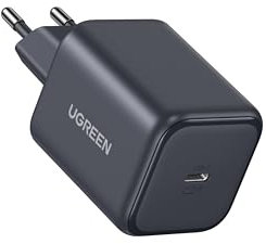 UGREEN USB C Ladegerät 45W PPS Netzteil GaN Schnellladegerät PD Charger Adapter kompatibel mit Galaxy S25 Ultra, S24, iPhone 17 Pro Max, 16, MacBook, iPad Pro, Tab A8, Pixel 9, HomePod
