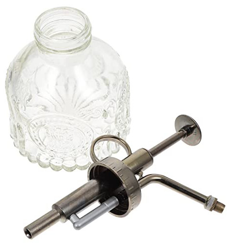 Happyyami Glasgießkanne Für Pflanzen Mit Sprühfunktion Vintage Glasgießflasche Für Bewässerung Kleiner Zimmer Und Gartenpflanzen Sukkulenten Und Blumen