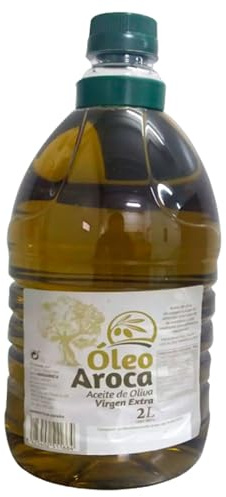 1 Garrafa de 2 L - ÓLEO AROCA Aceite de Oliva Virgen Extra: La Joya de la Gastronomía Española, Puro Lujo Andaluz (1)