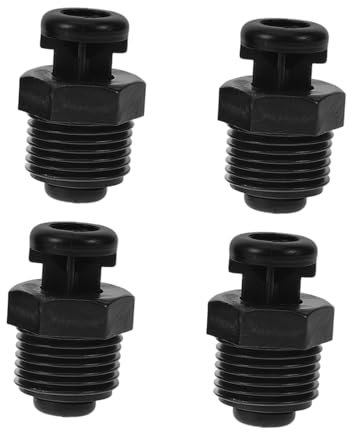 Cabilock 4Pezzi Valvole Sfiato per Irrigazione Valvola Aria e Valvola Pressione Negativa per Accessori Irrigazione Valvole Resistenti per Sistemi Irrigazione Agricola