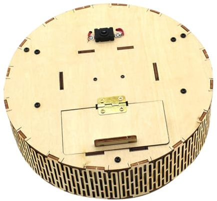 CLISPEED Kit De Robot De Limpieza para Científico Educativo De Motor Eléctrico para Aprendizaje Stem Juguete De Construcción Madera