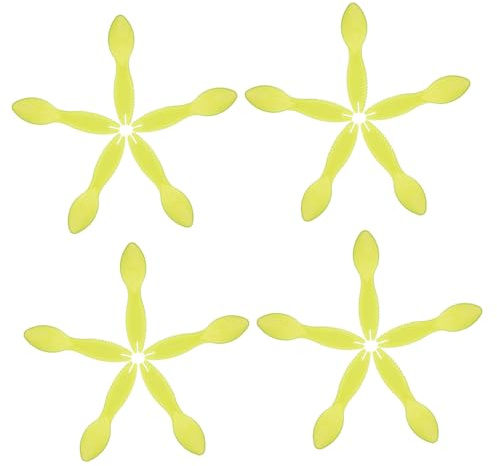 Toyvian Cuillère à Kiwi Plastique Ergonomique 20 Pièces, Éplucheur Et Séparateur De Peau De Fruit Multifonction, Usage Domestique, Extraction Rapide De Chair De Kiwi